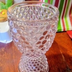 Elegant Glass Goblet - Clear